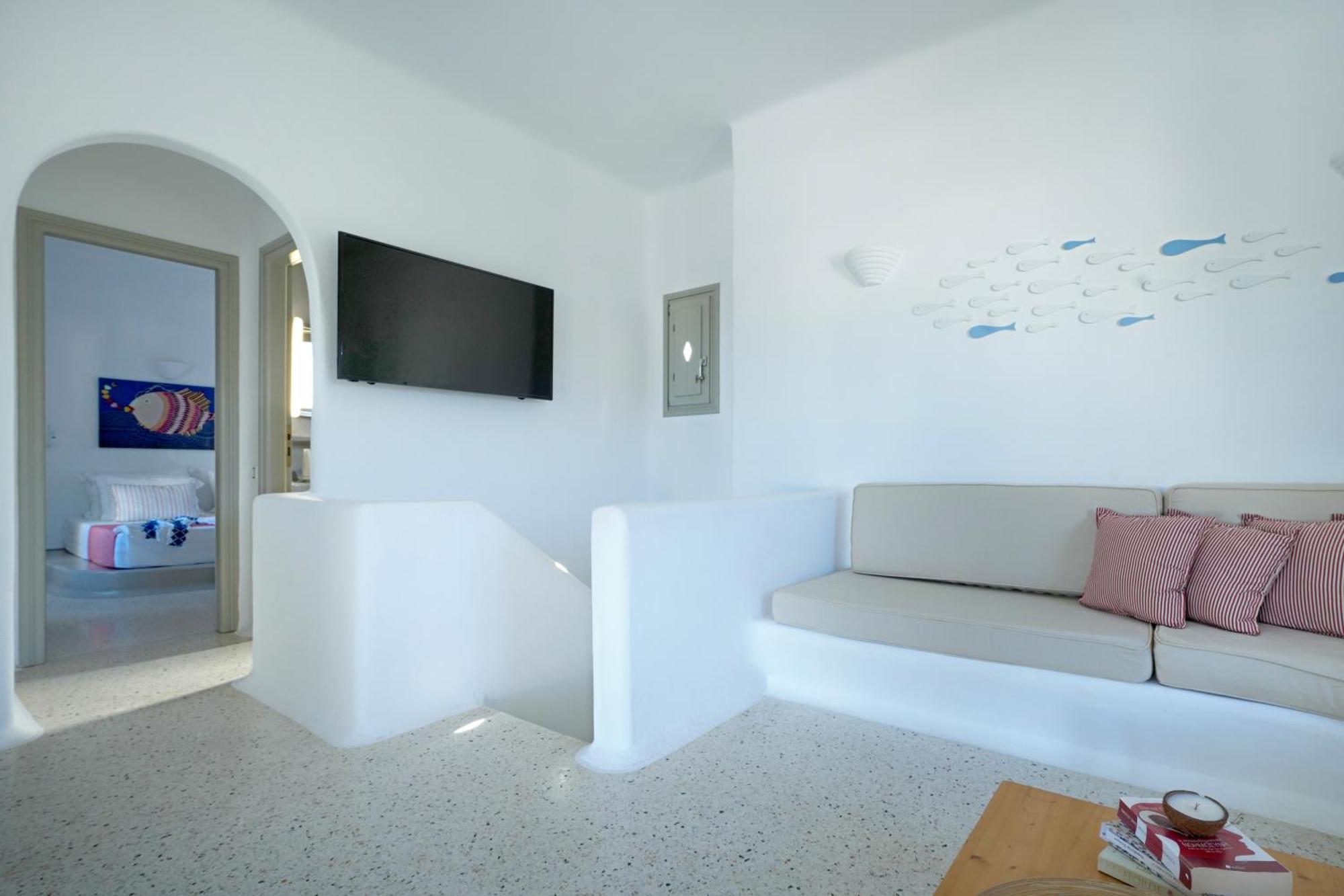 Angels Villas Deluxe Concept Houses Náousa Kamer foto